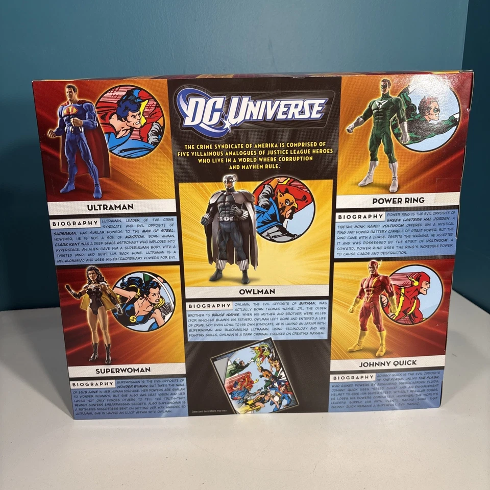 CRIME SYNDICATE OF AMERIKA DC Universe Classics Figura de Acción Conjunto de 5 Ultraman Foto 4 de 4
