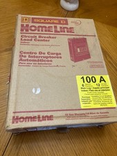 Square D HOM612L100RBCP Homeline 100Amp 6-Space 12-Circuit Outdoor Main Lugs NEW