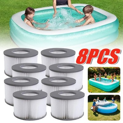 8x Whirlpool Ersatz Filter für MSpa Filterkartusche Wasserfilter für Whirlpool