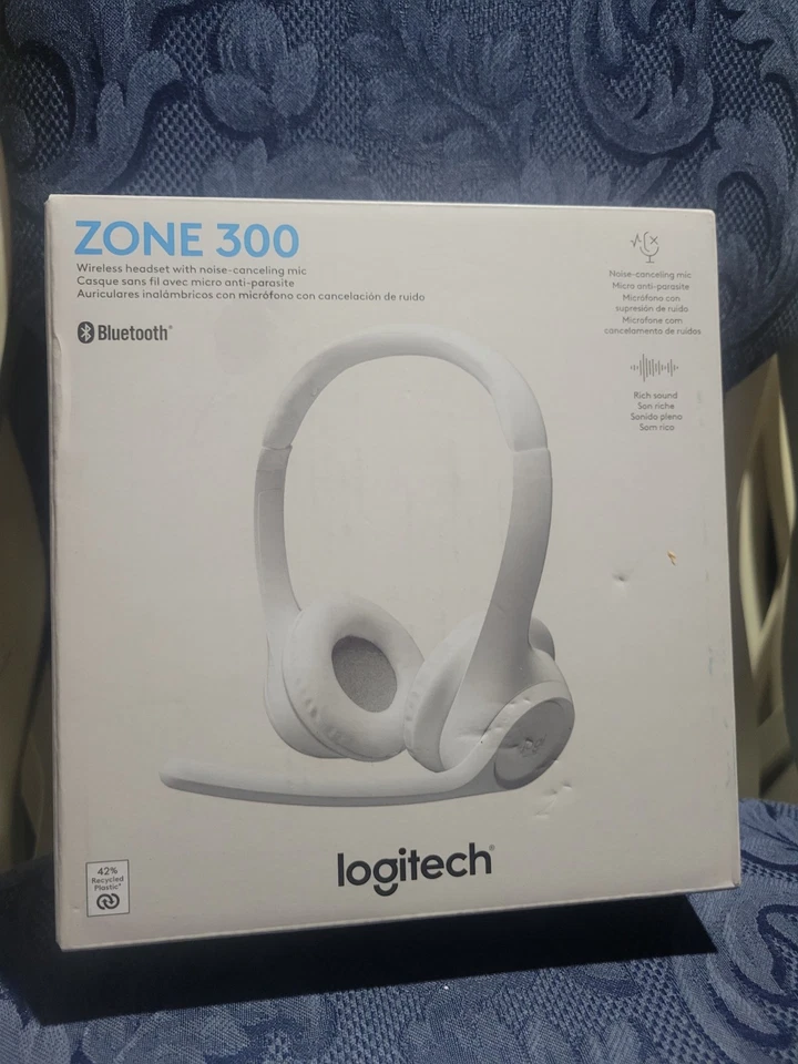 Logitech Zone 300: Auriculares Bluetooth con cancelación de ruido para llamadas claras Foto 3 de 3