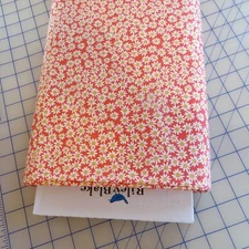 YARD ~ Daisies On Raspberry, Riley Blake Cotton $3.99 Ships ANY Amount Of Fabric