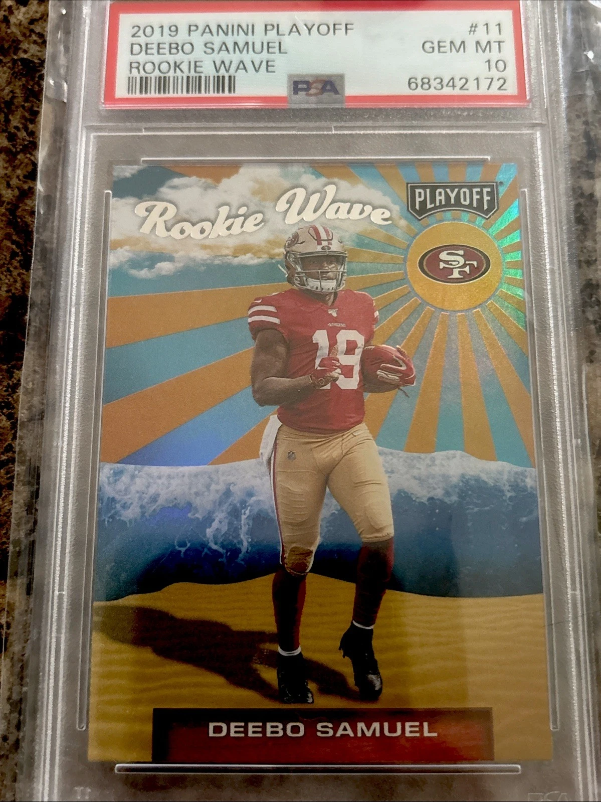 Deebo Samuel Panini Playoff Rookie Wave #11 Base