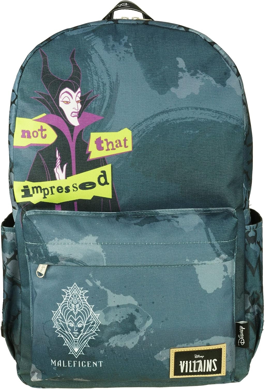 Laptop Large Backpack - Classic Disney - Villains - Maleficent 17" School Bag