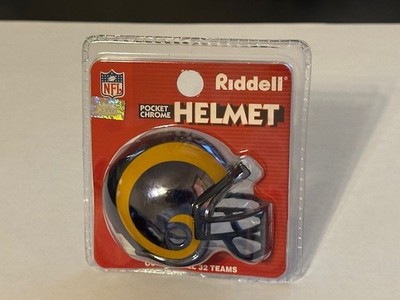 Riddell Pocket Chrome NFL Football 2" Mini Helmet - St Louis Rams | eBay
