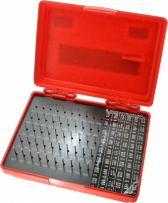 Value Collection 0.011 to 0.06'' Class ZZ Plus Plug & Pin Gage Set