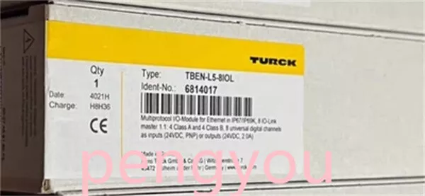 TBEN-L5-8IOL Turck IO-LINK Module 6814017 Brand New Fast shipping (FedEx/DHL)