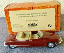 Norev Hachette Citroen DS19 Cabriolet 1963 + Box 1/43 Collection