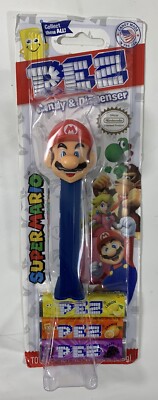 Super Mario Brothers Nintendo PEZ Dispenser Candy Collectible New