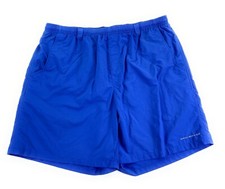 Columbia PFG Men Backcast III Mesh Liner Quick Dry Blue Fishing Water Shorts XL