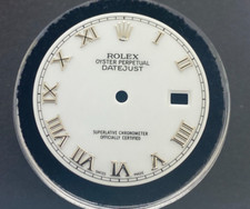 Genuine Rolex Datejust 36mm White Roman Watch Dial 16200 116200 16234 116234