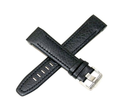 Jacques Lemans F1 22MM Genuine Leather Watch Strap Band Formula 1 BLACK 8\