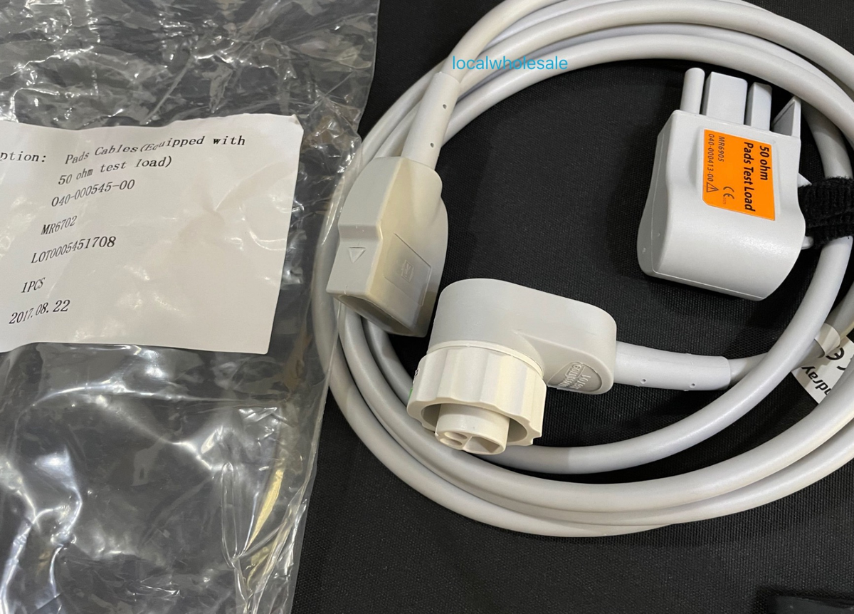 Original Mindray Pads Cables MR6702 115-006578-00 With 50 Ohm Test