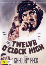 Twelve O'clock High DVD, 1949 Gregory Peck, VERY GOOD