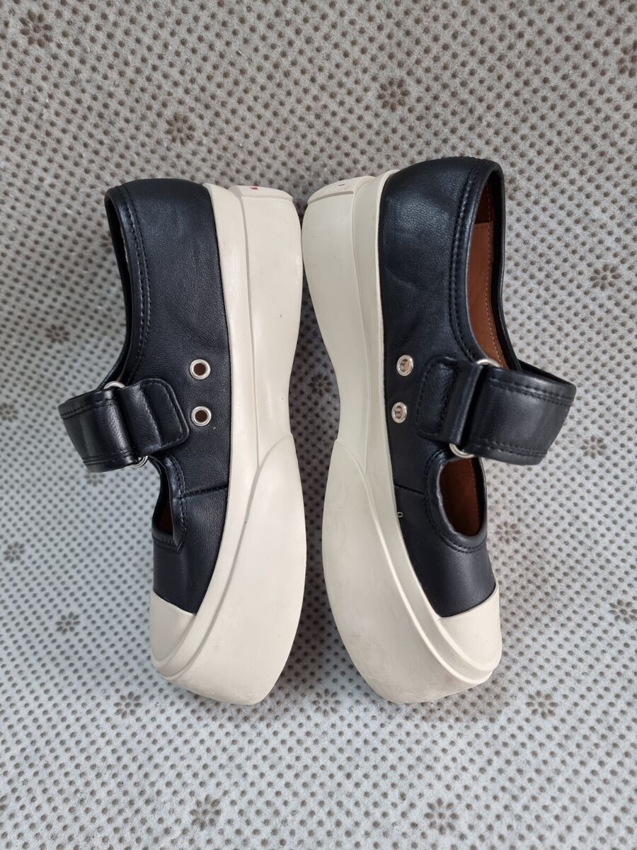 Marni Black and off-white Pablo Mary Jane trainers 37 | eBay Marni Black and off-white Pablo Mary Jane trainers 37 | eBay