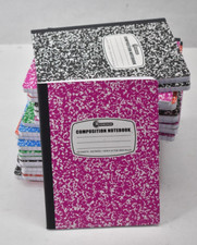 Lot of 25 Composition Notebooks Wide Ruled 100 Sheets 18cm x 24.7cm