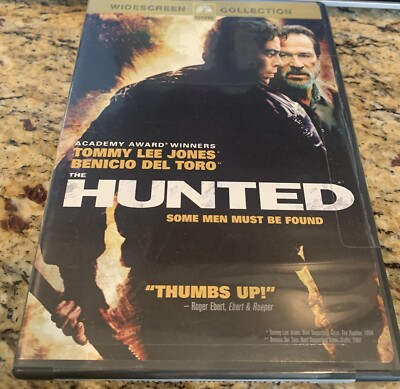 The Hunted (DVD, 2003, Widescreen) Tommy Lee Jones, Benicio Del Toro **VG**