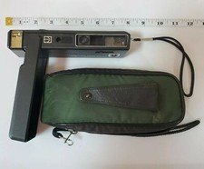 Kodak Tele-Ektralite 600 Camera w/Electronic Flash w/Green Case Vintage