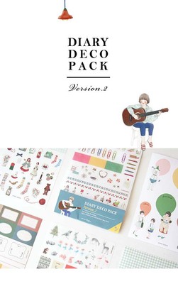 #49 The second season Profusion geometry animals cute deco stickers 9 sheets/set