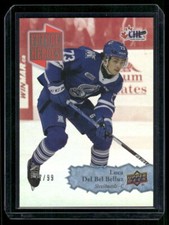 LUCA DEL BEL BELLUZ 2022-23 UPPER DECK CHL RED FUTURE HEROES SSP #47/99 #FH-11