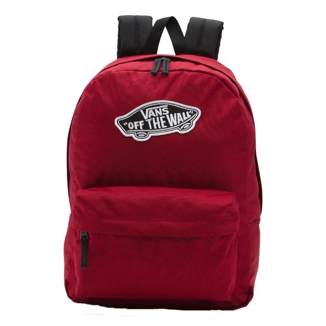 VANS Realm Backpack Biking Red VN0A3UI61OA1 VANS Schoolbag ...