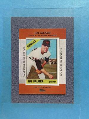 2013 Topps JIM PALMER RC Patch Baltimore Orioles ~SR10