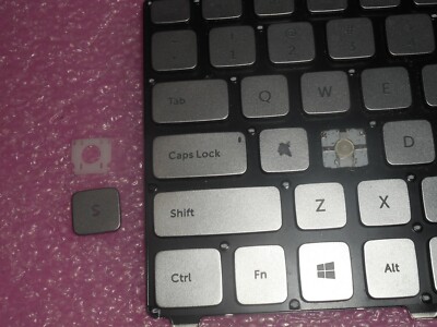 SINGLE KEY CAP+PLASTIC CLIP FOR Dell Inspiron 17 7737 7746 FROM P4G0N MP-13B5