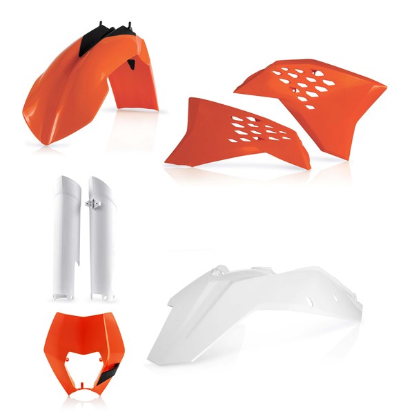 Acerbis Set Motorradverkleidungen Plastics Original KTM EXC 125 2008 2009 2010-image