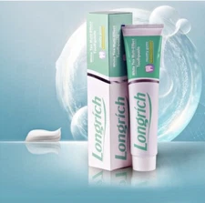 Longrich Toothpaste, WhiteTea, Fluoride Free, Deep Cleaning Jumbo Size (200g)