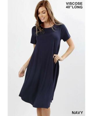 a line midi shirt dress