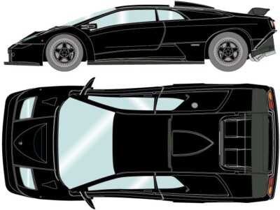 Lamborghini Diablo GT 1999 – 1/43 Make Up Eidolon EM782D – Résine Neuve