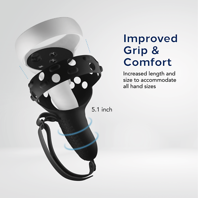 Controller Grips for Oculus Quest 2 / Meta Quest 2 Knuckle Strap