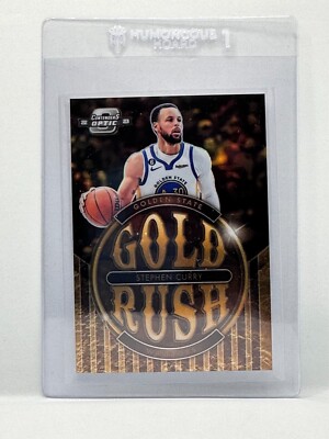2022 Panini Contenders Optic Gold Rush Stephen Curry SP #1 Prizm Case Hit