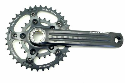Rotor 3D+ XC2 38/24 175mm 2x 10/11 Speed MTB Crankset (w/o BB) | eBay