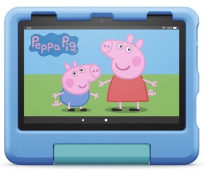 Amazon Fire HD 8 Kinder Tablet | 8 Zoll HD Display, Alter 3 7, kindersichere Hülle Look