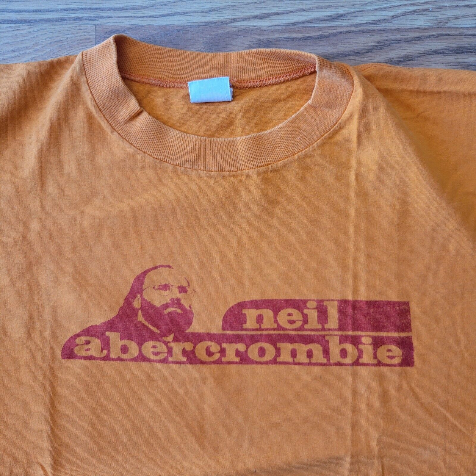 Vintage Crazy Shirts Hawaii 70s Neil Abercrombie … - image 4