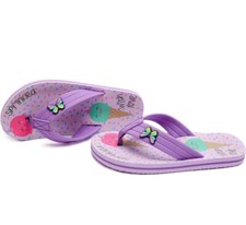 Boys Girls Flip Flops Child Summer Slip-on Thong Sandals Beach Pool Water