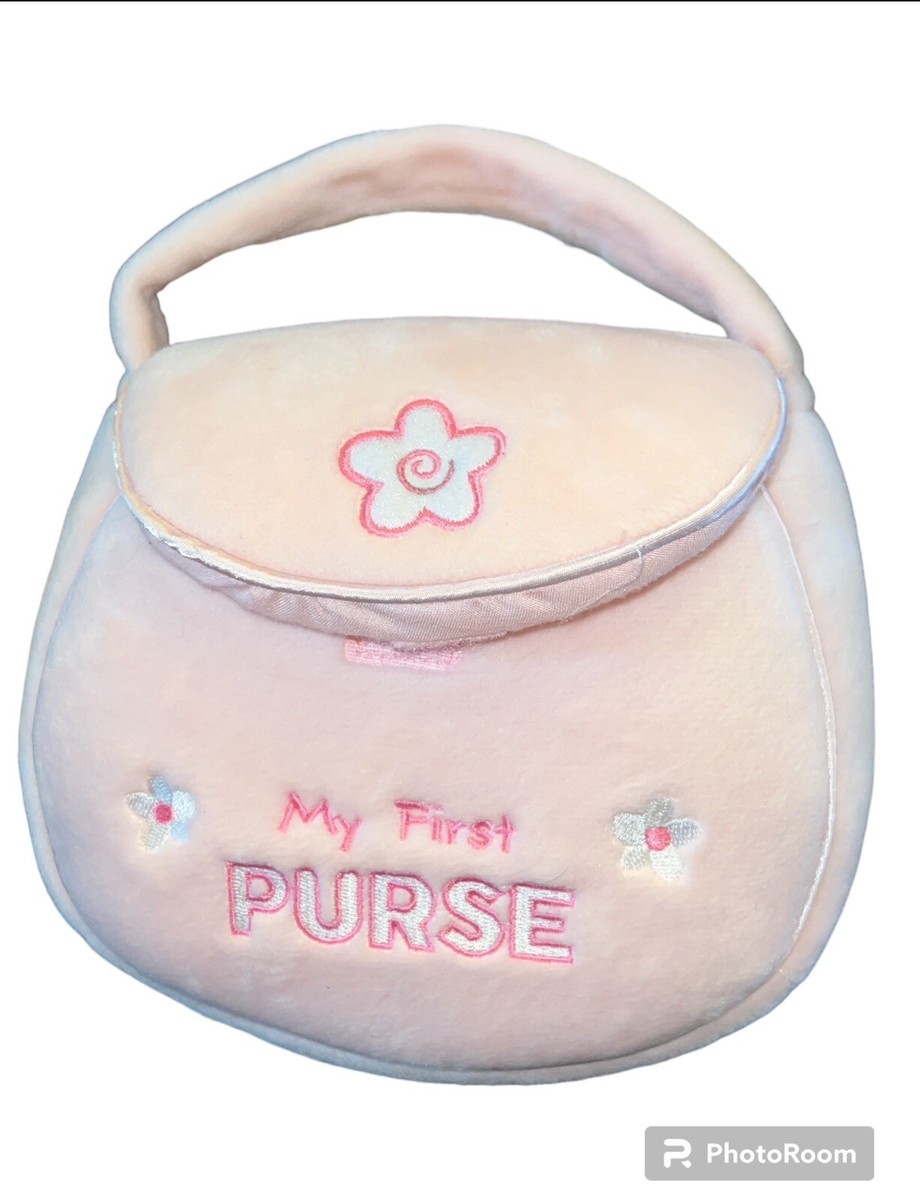 BABY GUND “My First Plush Purse” Pink Purse (Purse Only)