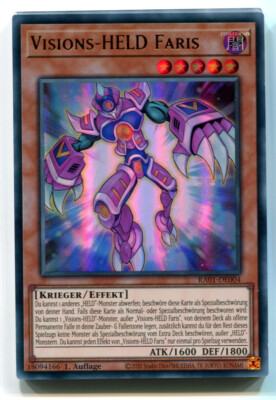Yu-Gi-Oh! Visions Held Faris Ultra Rare RA01-DE004