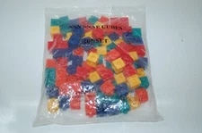 NSN Snap Cubes, 5 Colors Set/100 Teaching Manipulative