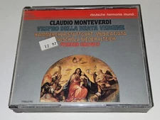Claudio Monteverdi "Vespro Della Beata Vergine" 2-Disc CD Set Frieder Bernius