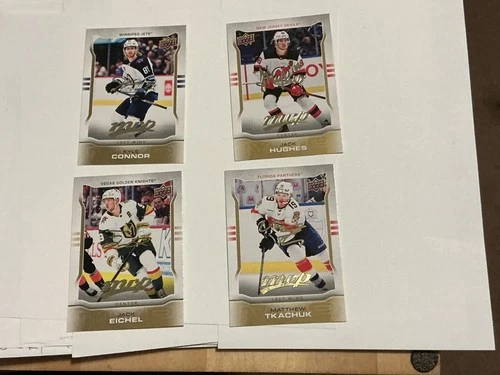 2024-25 Upper Deck MVP Gold Script U-Pick Connor, J. Hughes, Eichel, Tkachuk