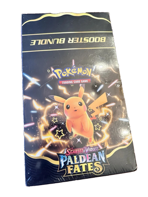 Pokemon Scarlet & Violet Paldean Fates Booster Bundle Box Display Factory  Sealed