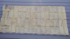 Huge old map of Korea