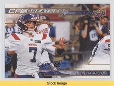 2023 Upper Deck CFL CFL Greatness Gold Trevor Harris #CG-TH READ 2b2