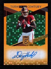 2019 Donruss Elite Turn of the Century Orange 13/25 Dwayne Haskins Auto 9x7