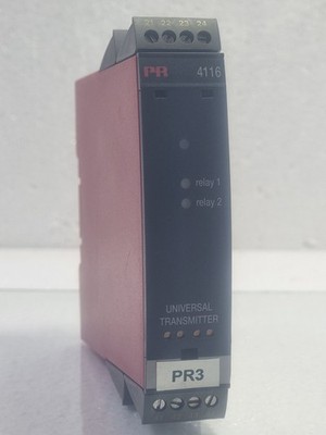 PR 4116 UNIVERSAL TRANSMITTER -PR ELECTRONICS