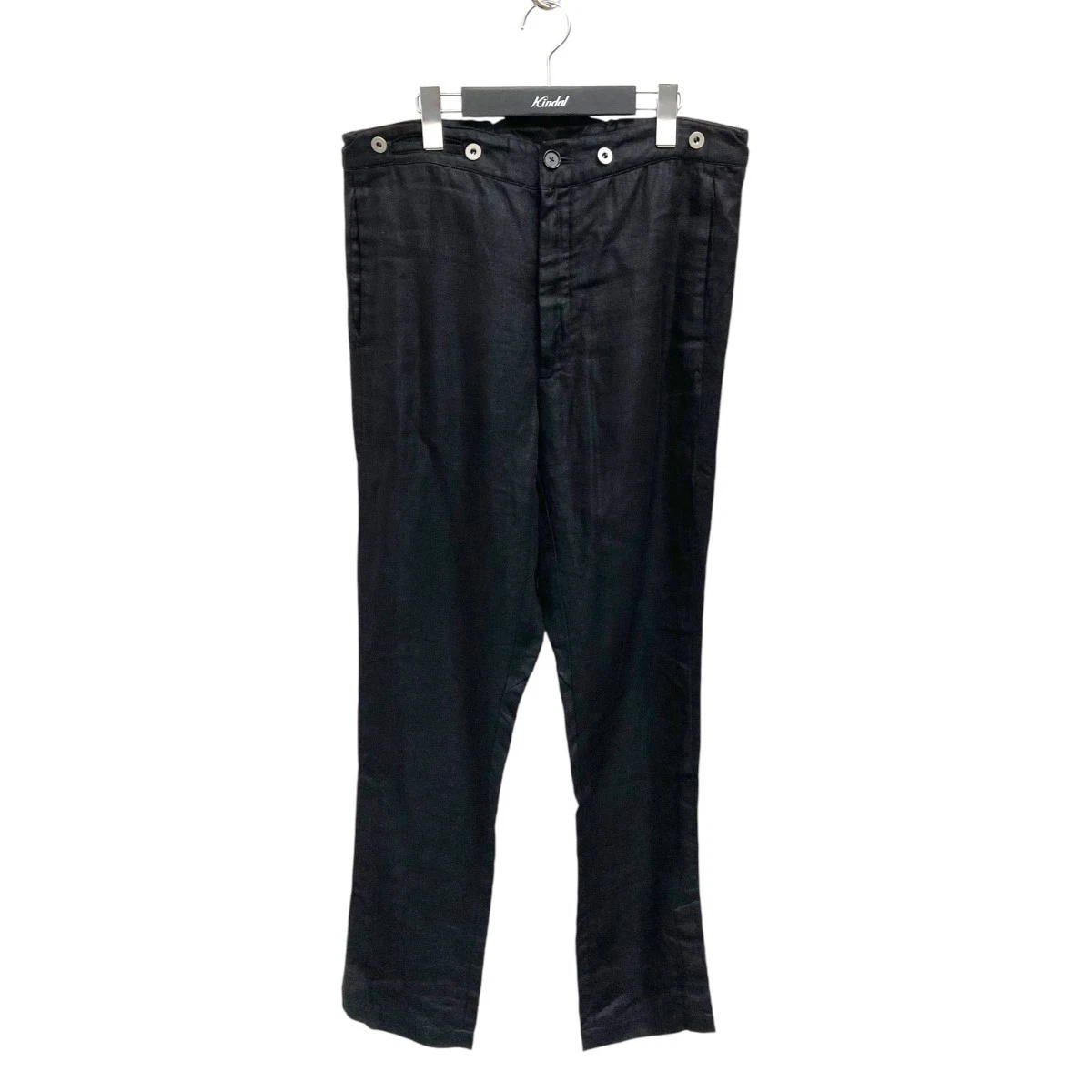 Pantalone lino Maison Mihara Yasuhiro nero taglia 44
