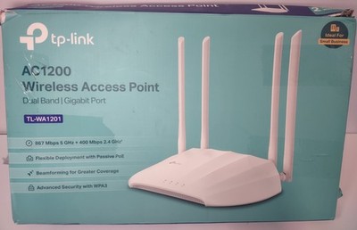 TP-Link AC1200 TL-WA1201 Wireless Access Point Dual Band Gigabit Port