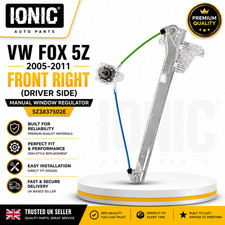 Vw Fox 5z 2005-2011 Front Right Driver Manual Window Regulator 5z3837502e Oem Vw Fox 5z 2005-2011 Front Right Driver Manual Window Regulator 5z3837502e Oem