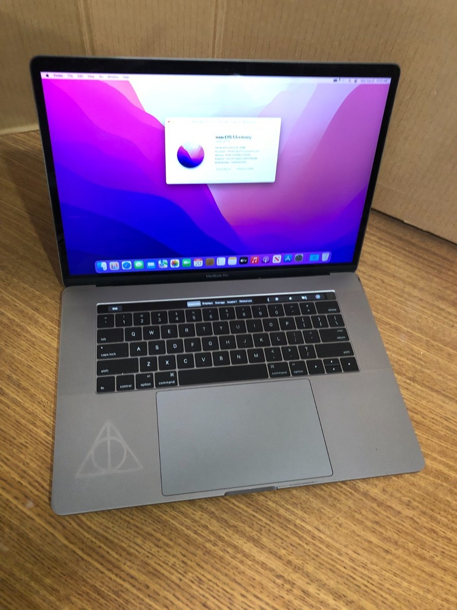 (ジャンク品) MacBookPro 2016 Apple Macbook Pro 2016 - 15inch - Touch Bar - Cycles 367 - Quad i7